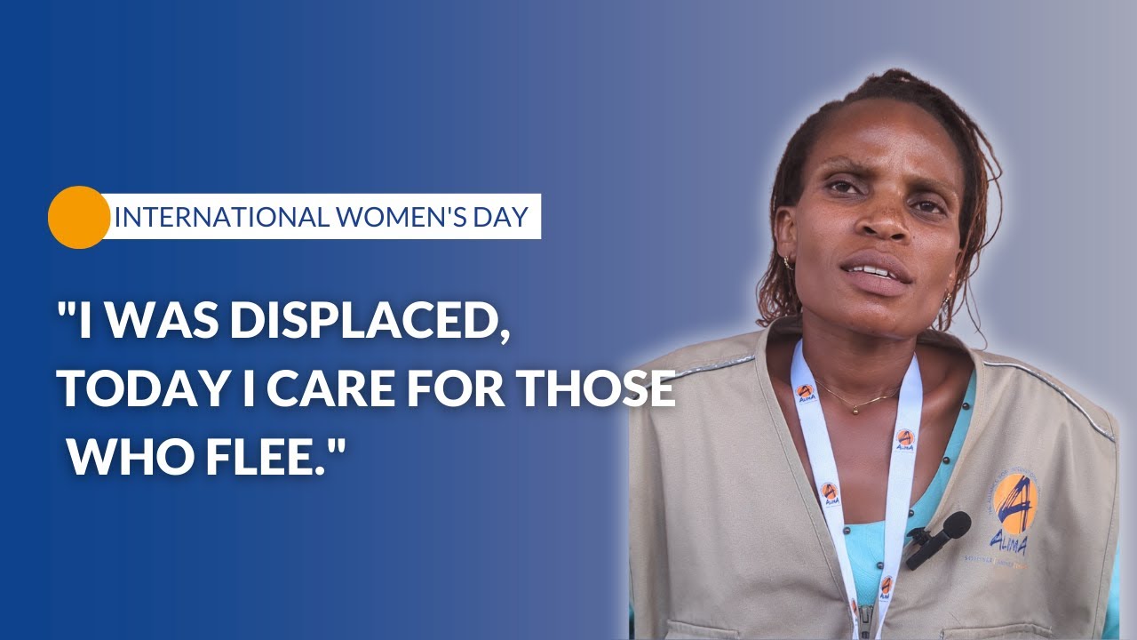 From displaced person to nurse: the story of Consolé  | RDC | ALIMA