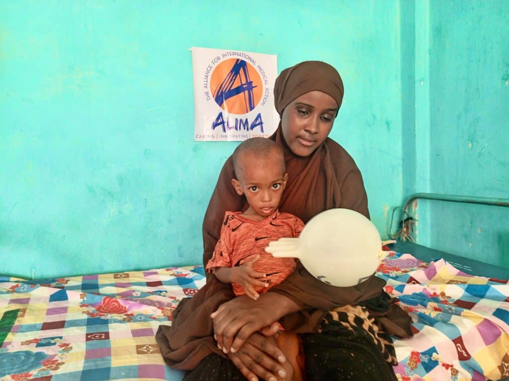 Ethiopia humanitarian patient