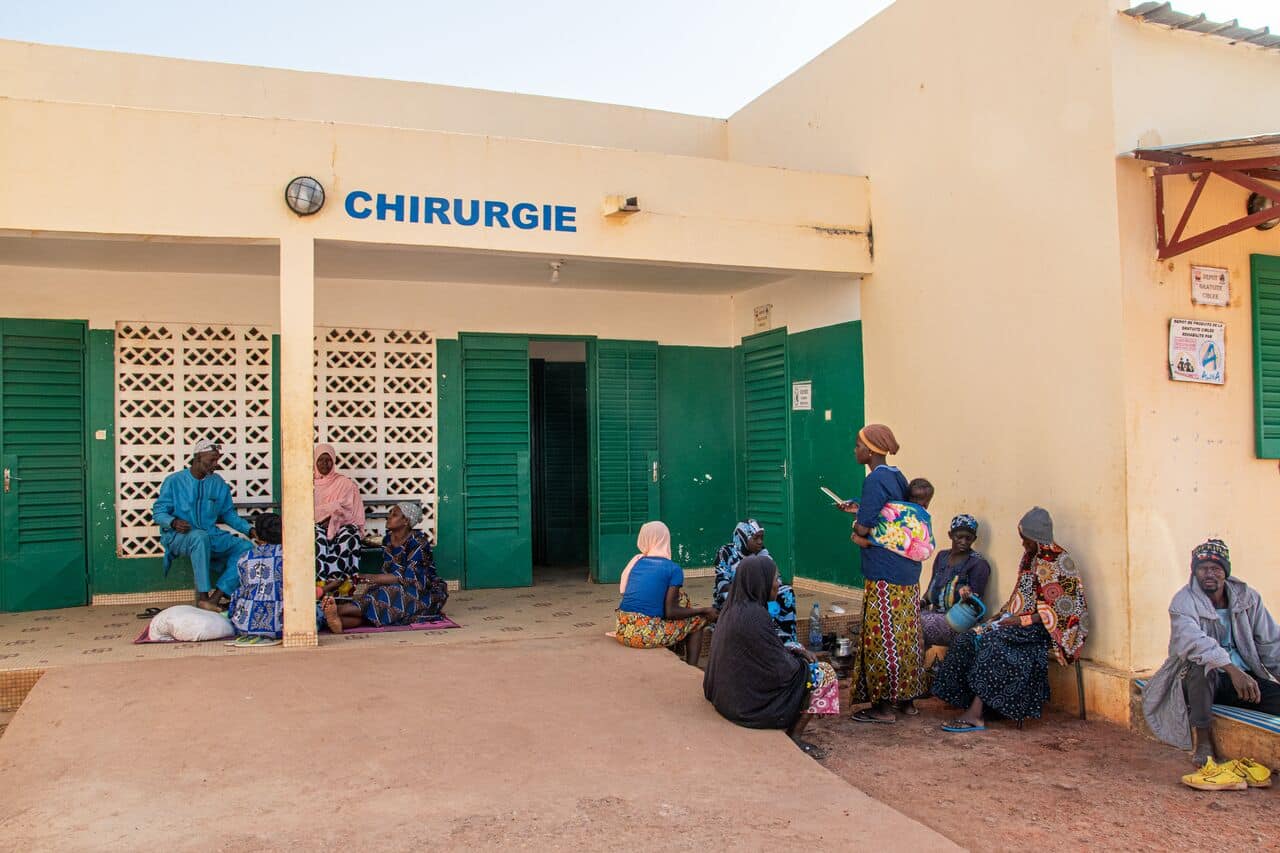 centré de santé à Bandiagara, Mali