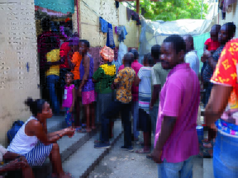 Haiti: ALIMA’s Actions on the Ground 1 Photo 3 ALIMA Haiti Conflit et deplacements des populations 2024 Victor Raison Photos 1