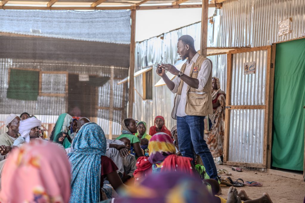Au Tchad, sous les tentes de fortune, des femmes réfugiées brisées par la guerre 4 Avril 2025 Goz Beida Tchad. © Ali Tondi Moctar AFROTO ALIMA 5