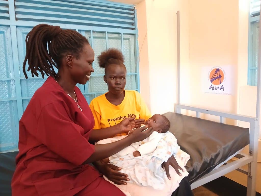 She gave birth without complications for the first time 2