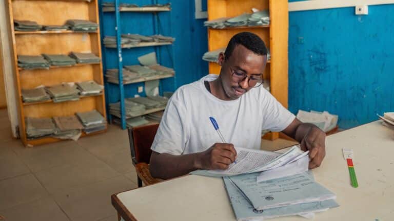Anas soigneur Alima santé mentale Éthiopie